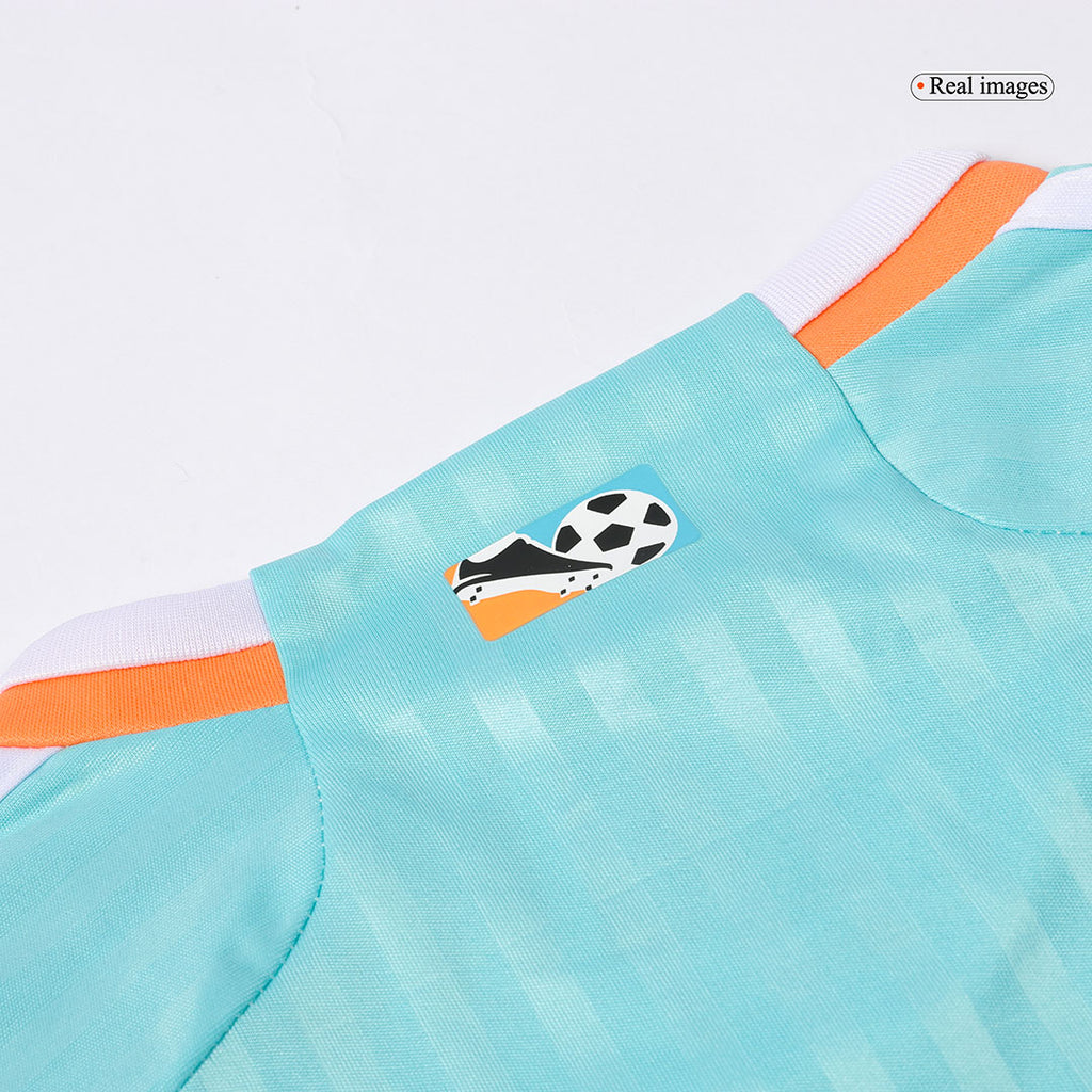 Camiseta de visitante del Inter Miami CF 2024 para niños (camiseta y pantalón corto)