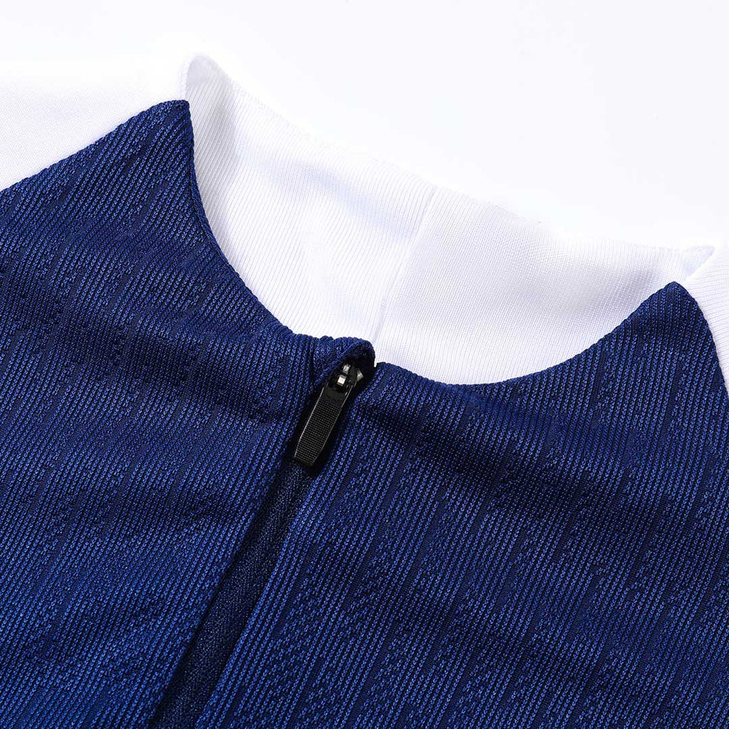Sudadera con cremallera PSG para niño (camiseta y pantalón), color azul marino, 25/26
