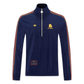 AS Roma 1/2 Zipper Windbreaker Jacket Navy 2026