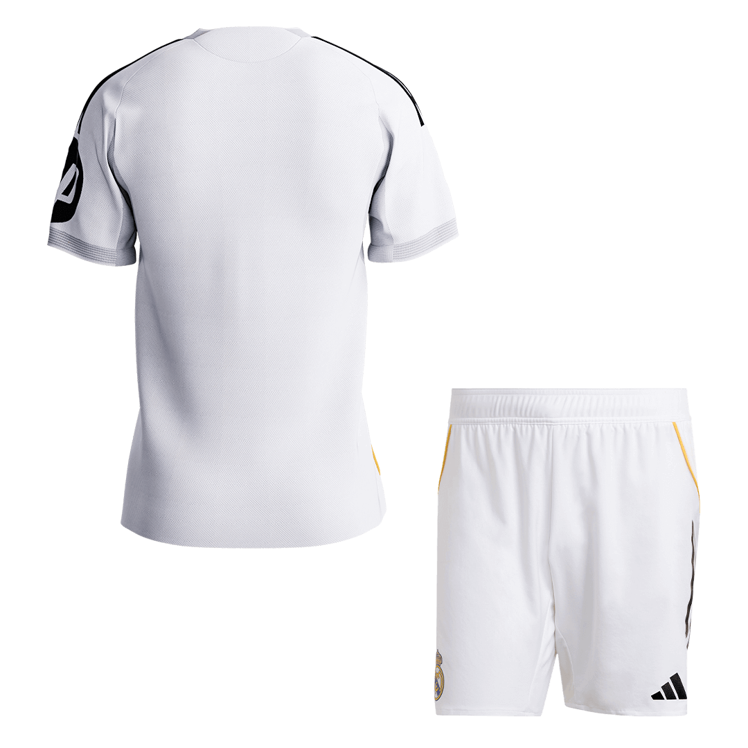 Maillot domicile authentique du Real Madrid 2025/26 (Maillot + Short)