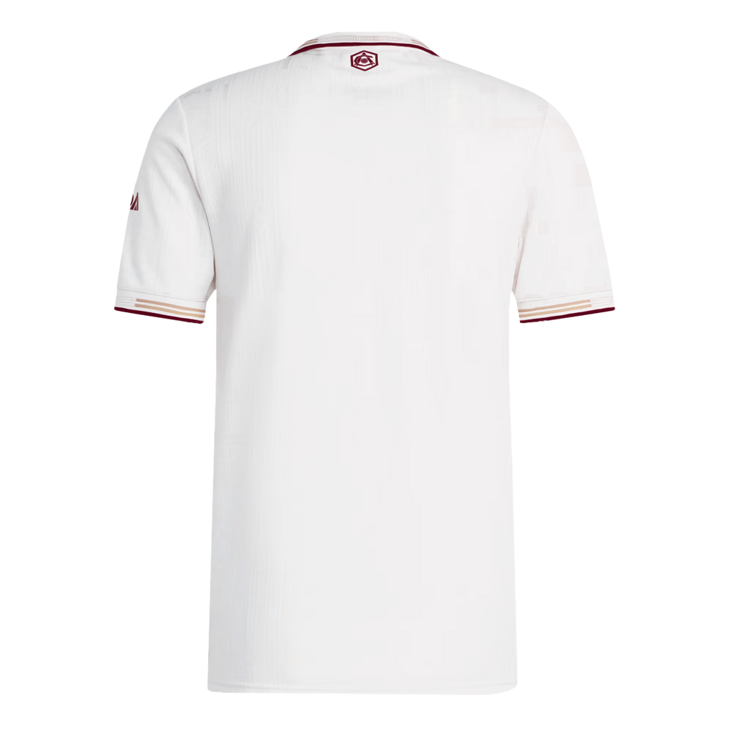 Authentic Arsenal Third Away Soccer Jersey 2025/26 White