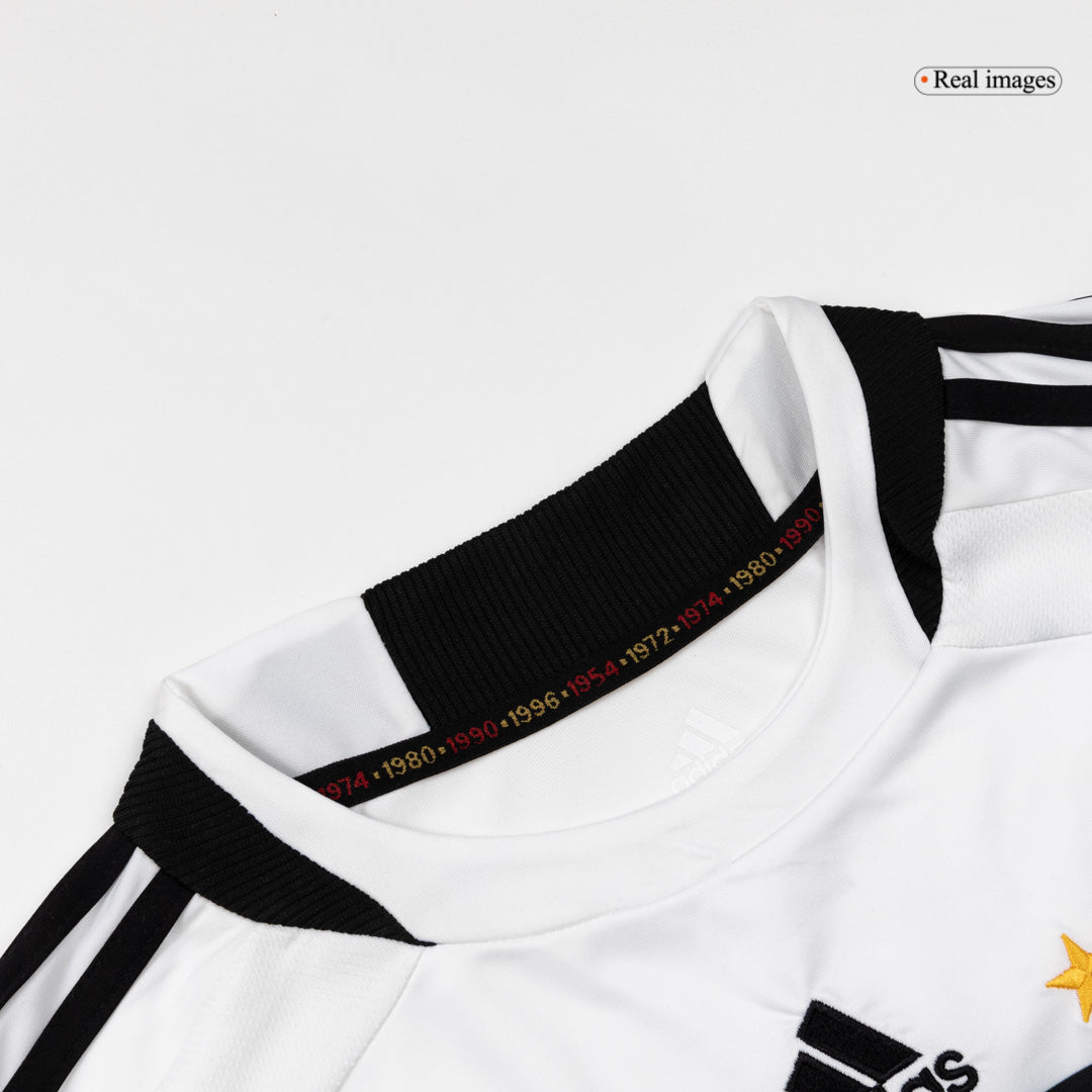 Maillot domicile de football rétro de l'Allemagne 2008