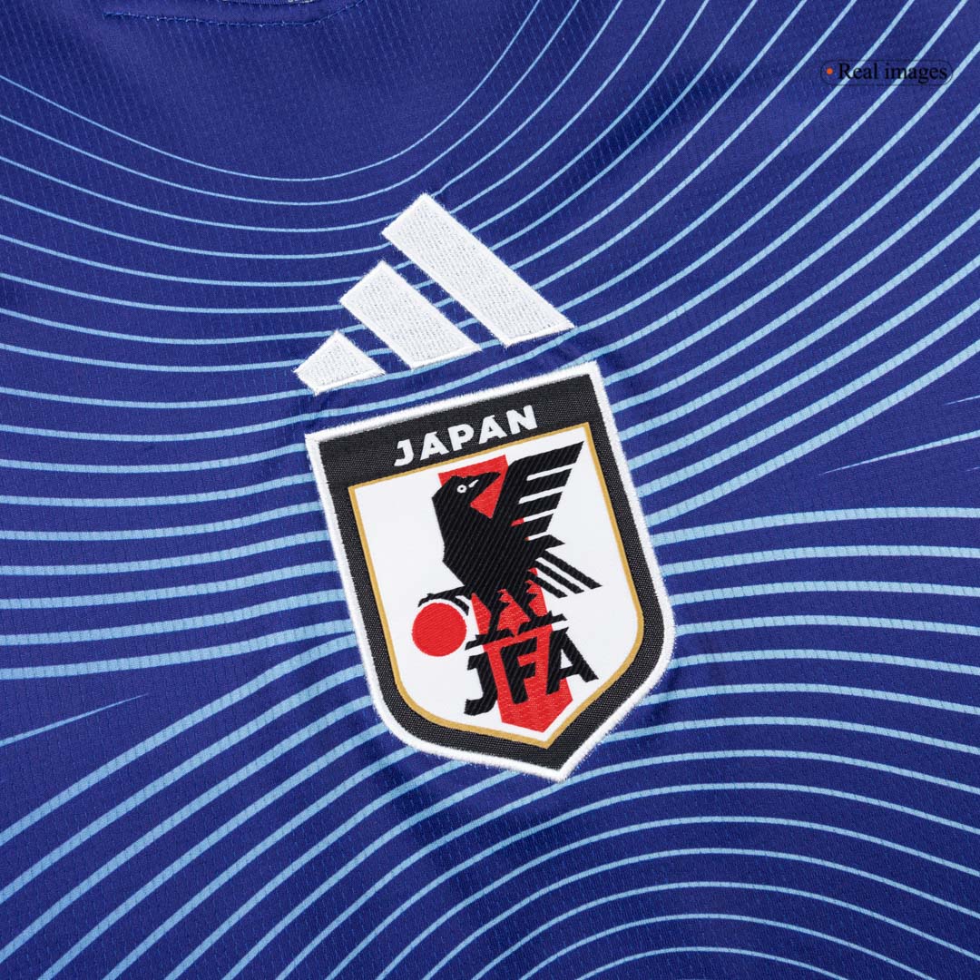 Camiseta de fútbol local de Japón para la Copa Mundial 2026, color azul marino
