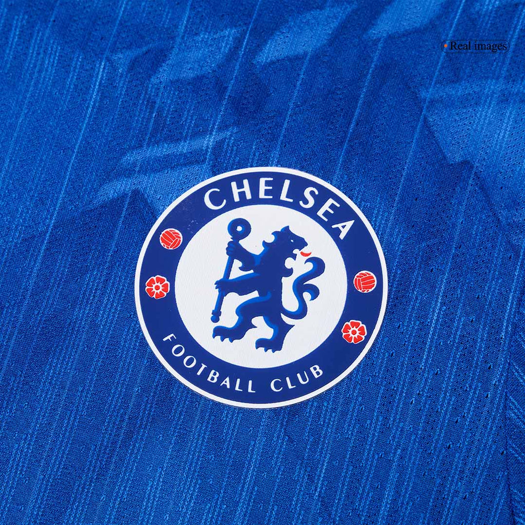 Chelsea WORLD CHAMPIONS #25 Home Soccer Jersey Authentic 2025/26 with chest badge