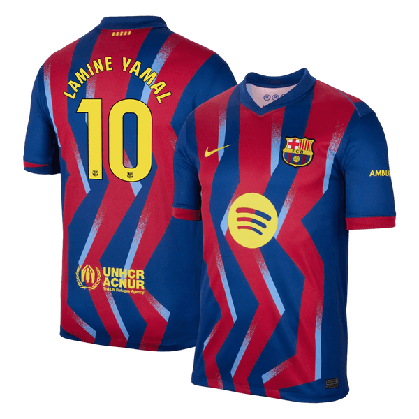 Barcelona LAMINE YAMAL #10 Fourth Away Soccer Jersey 2025/26 - Football Shirt | SmartJerseys | Official Quality