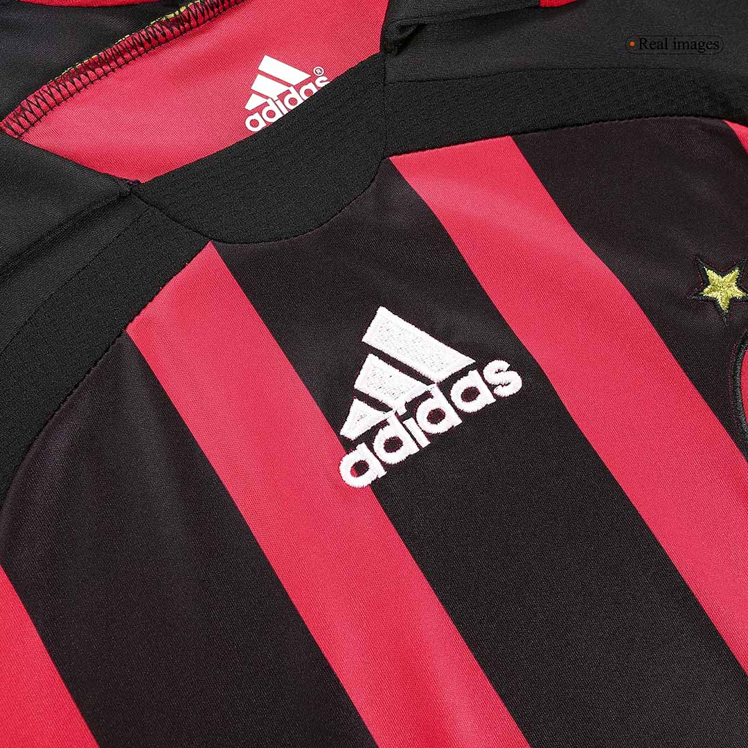 AC Milan KAKA' #22 Home Jersey Retro 2006/07 - Long Sleeve