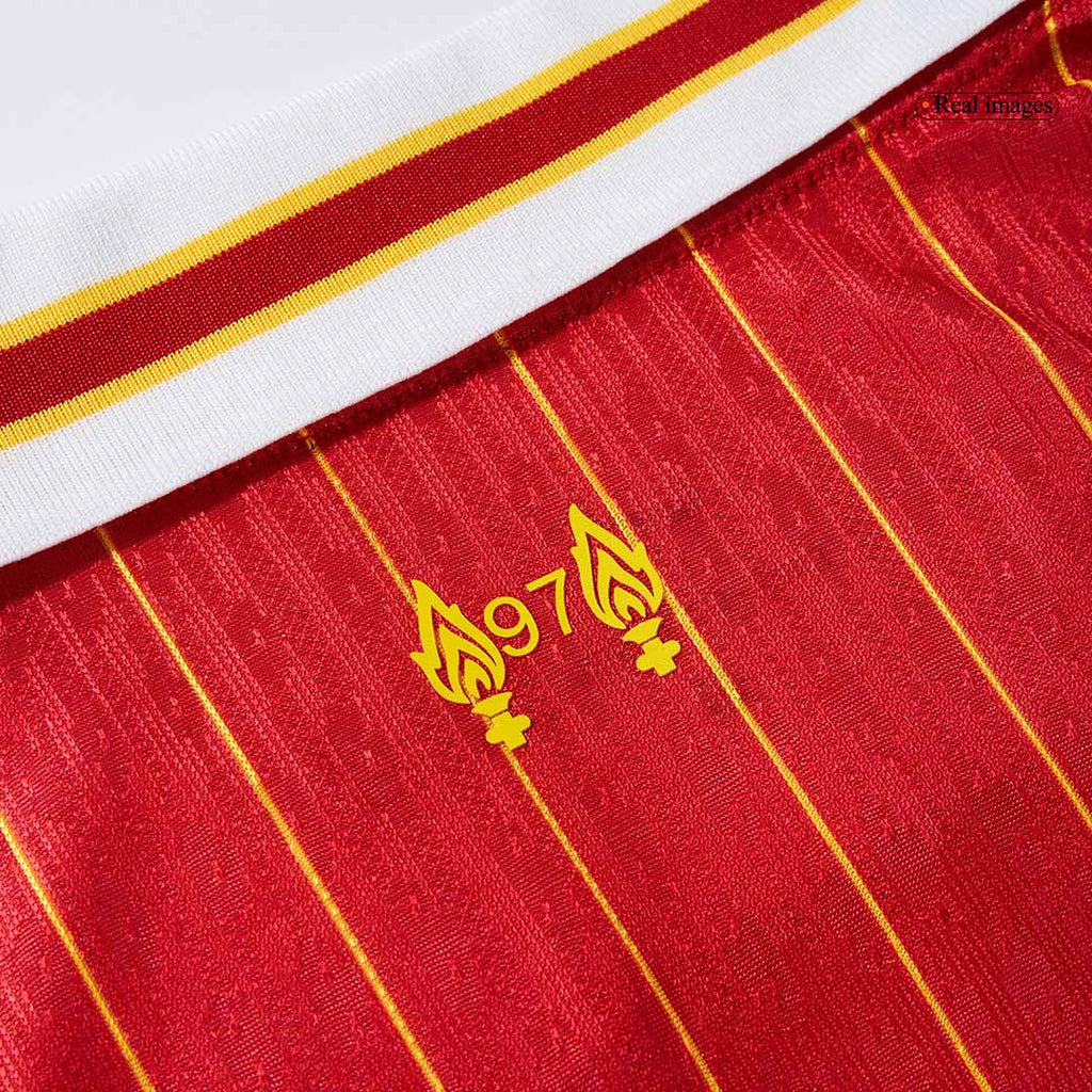 Liverpool DIOGO J. #20 Home Soccer Jersey Authentic 2024/25 - UCL Edition