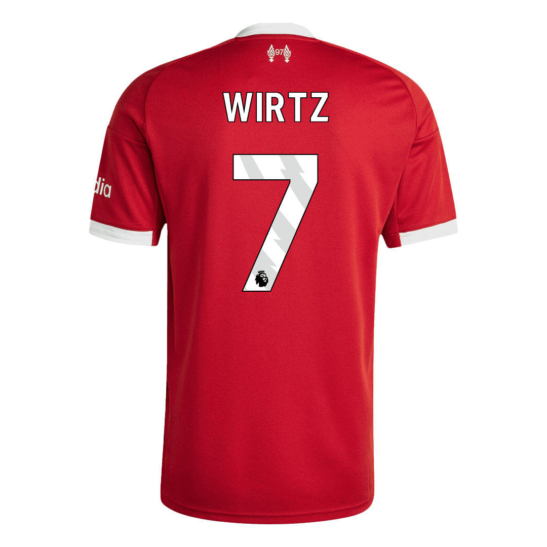 Liverpool WIRTZ #7 Home Soccer Jersey 2025/26