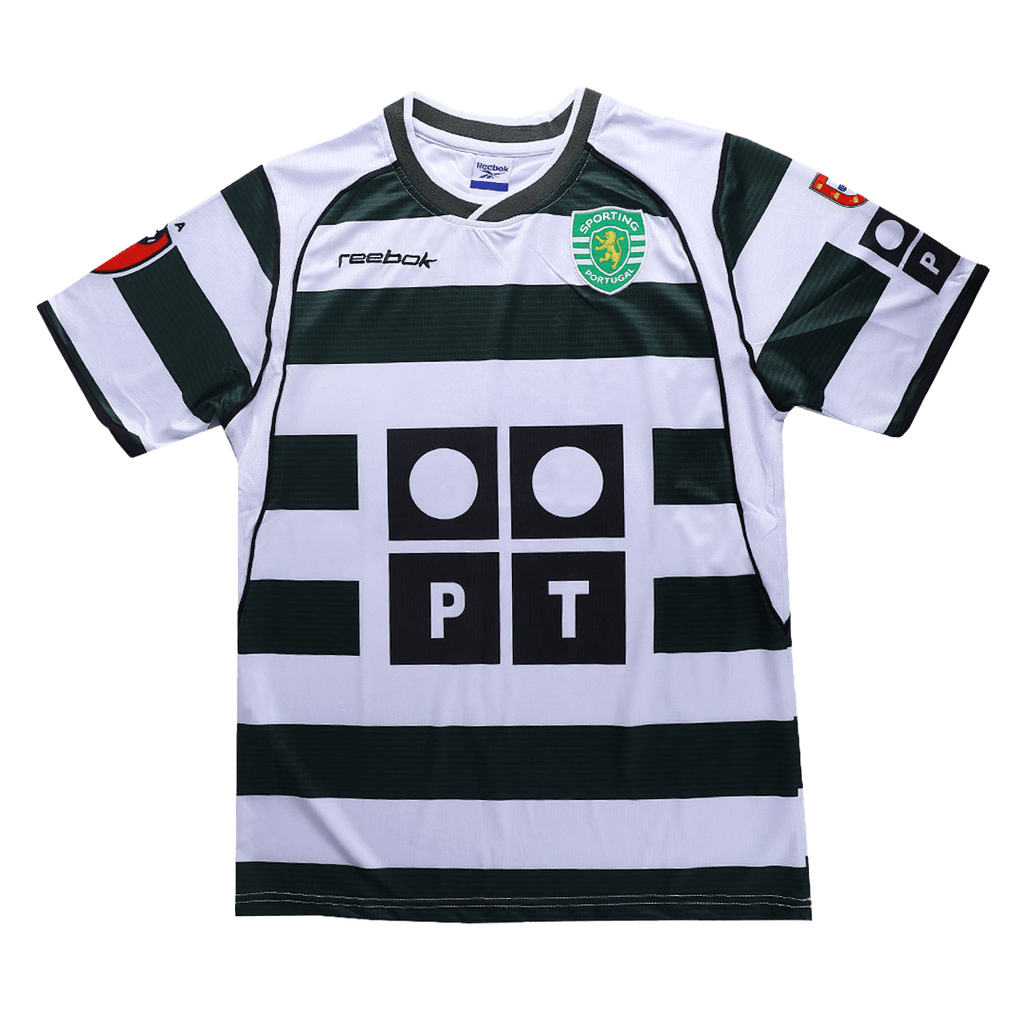 Sporting CP Home Jersey Retro 2001/3 - Football Shirt | SmartJerseys | Official Quality