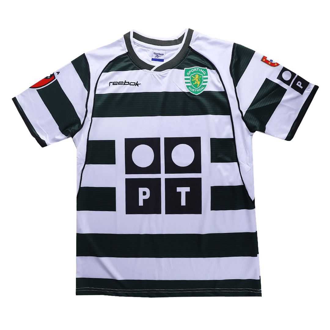 Sporting CP Home Jersey Retro 2001/3 - Football Shirt | SmartJerseys | Official Quality