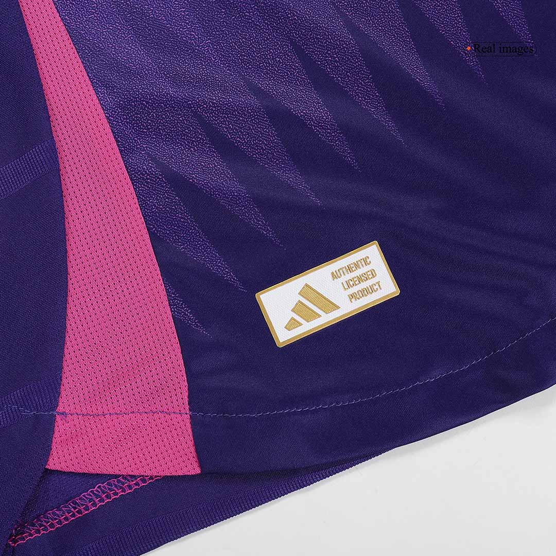 Camiseta de visitante auténtica de Alemania para la Eurocopa 2024