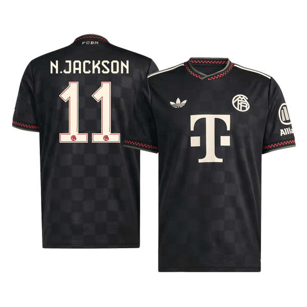 Bayern Munich N.JACKSON #11 Third Away Soccer Jersey 2025/26 - Football Shirt | SmartJerseys | Official Quality
