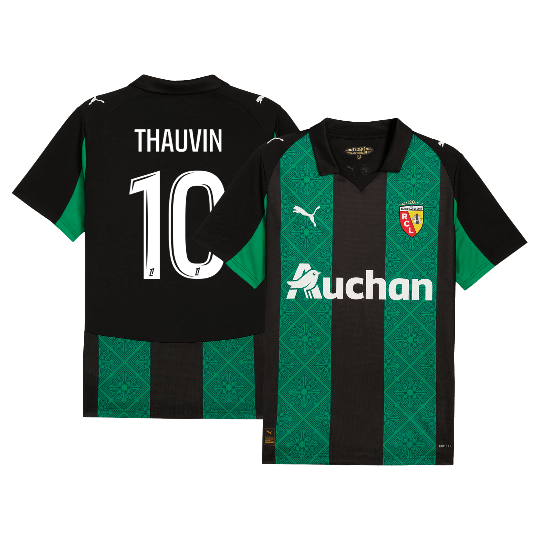 RC Lens THAUVIN #10 Away Soccer Jersey 2025/26
