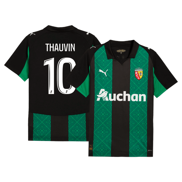 RC Lens THAUVIN #10 Away Soccer Jersey 2025/26