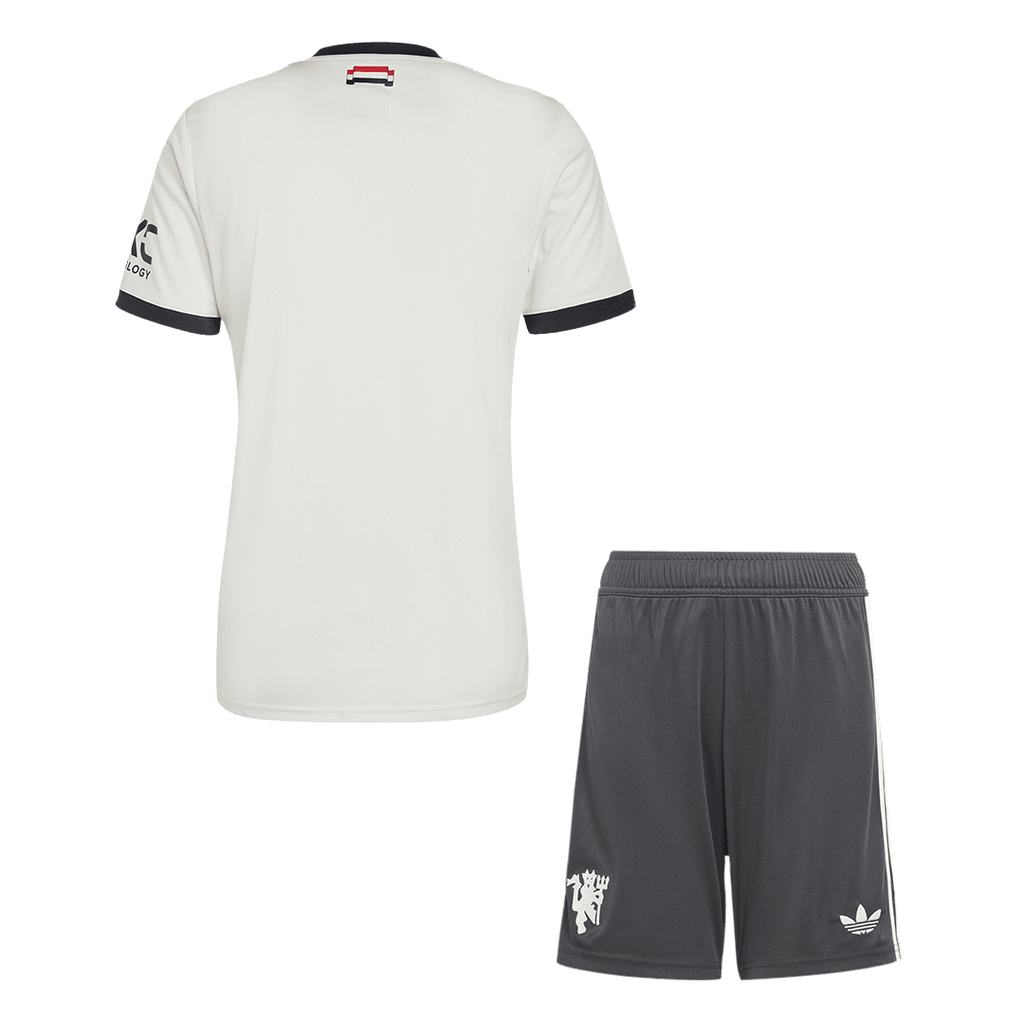 Manchester United Third Away Soccer Jersey Kit 2024/25 (Jersey+Shorts)