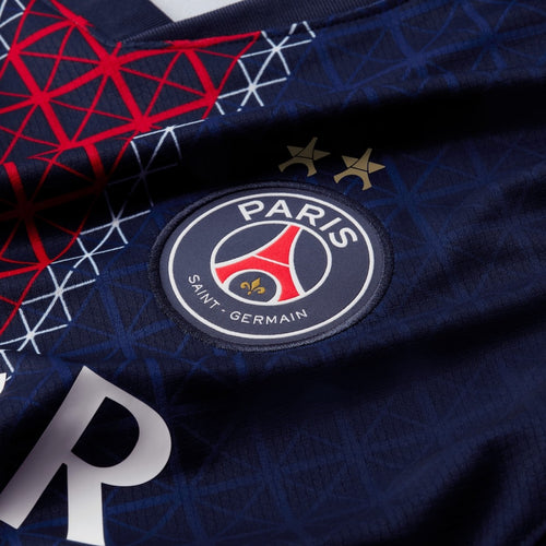 2025/26 PSG Home Soccer Jersey Champions of Europe 2026 Print Navy