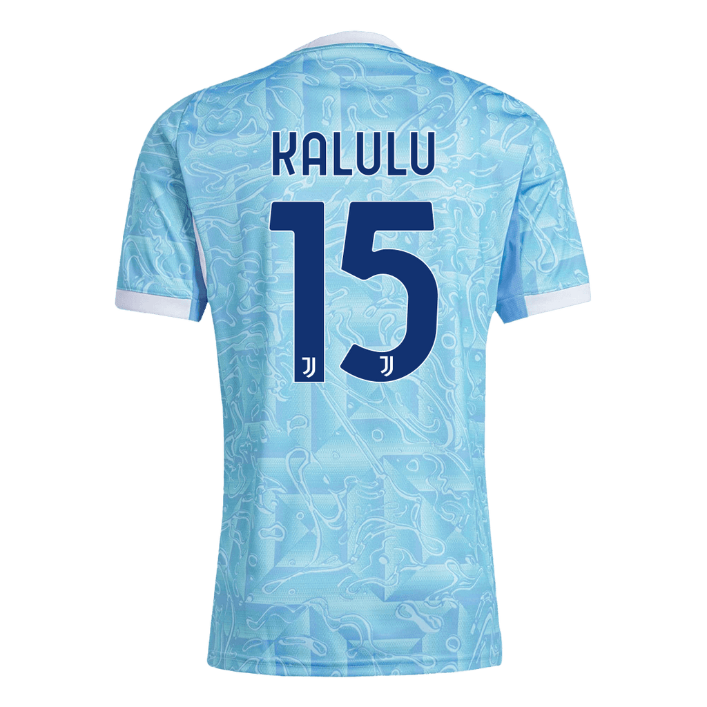 Juventus KALULU #15 Away Soccer Jersey 2025/26