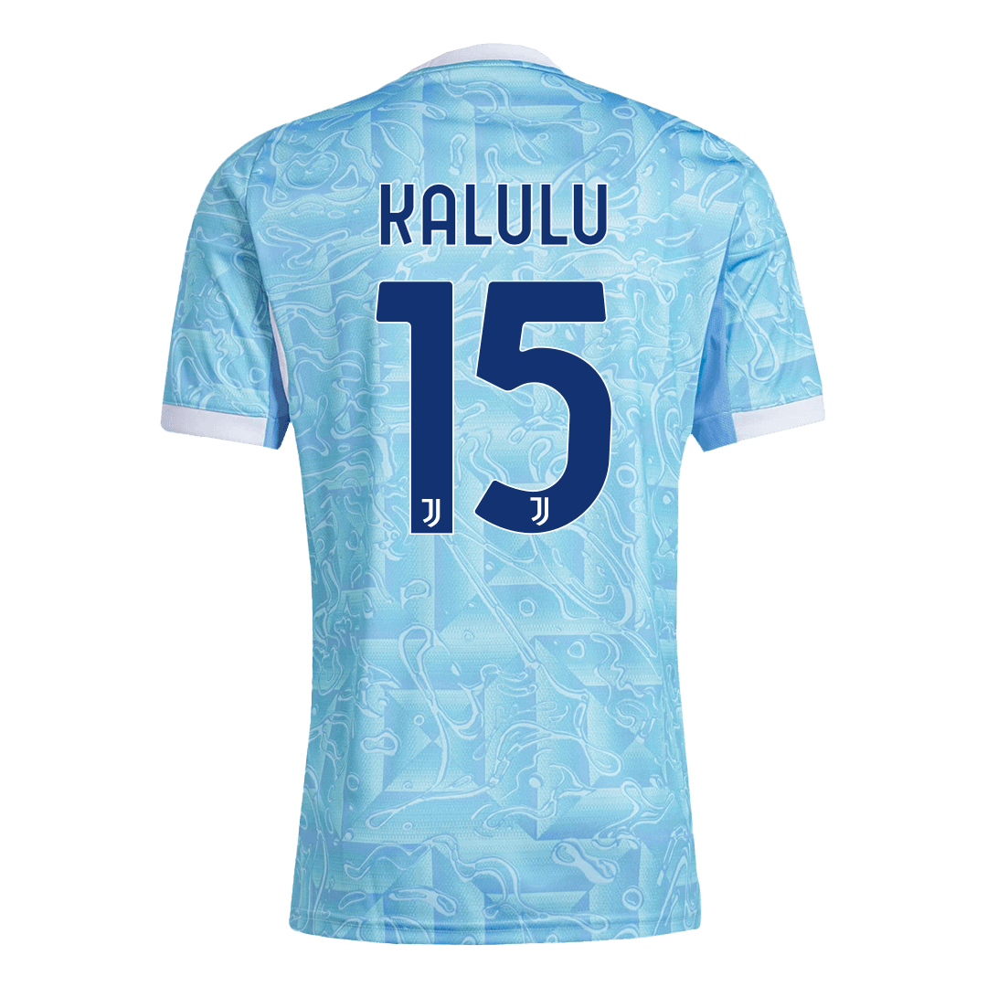 Juventus KALULU #15 Away Soccer Jersey 2025/26