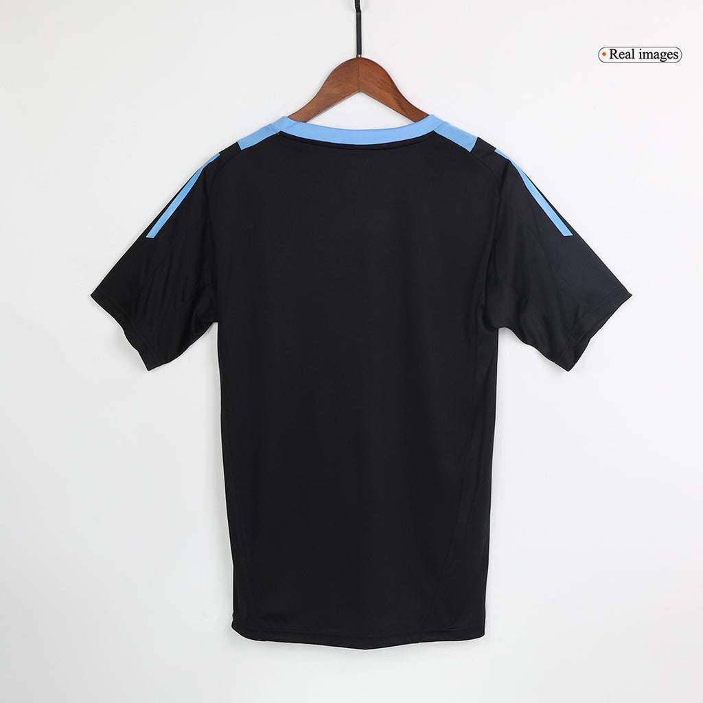 Camiseta de entrenamiento prepartido de Argentina para la Copa América 2024 - Negra