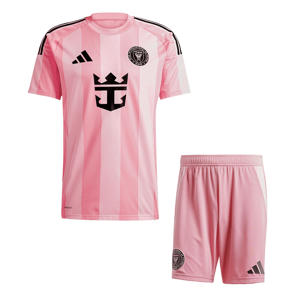Inter Miami CF Home Soccer Jersey Kit 2025 (Jersey+Shorts) - Football Shirt | SmartJerseys | Official Quality
