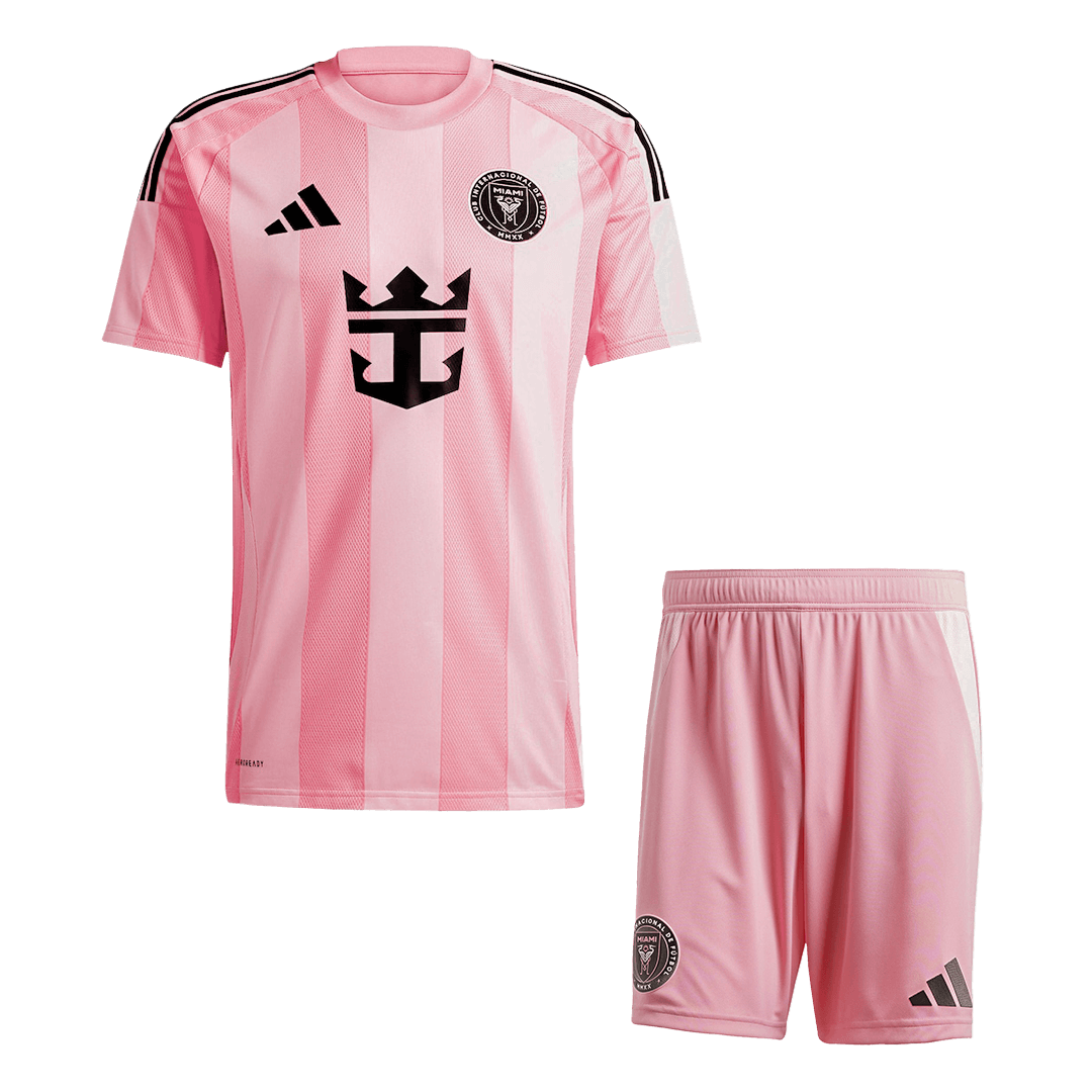 Inter Miami CF Home Soccer Jersey Kit 2025 (Jersey+Shorts) - Football Shirt | SmartJerseys | Official Quality