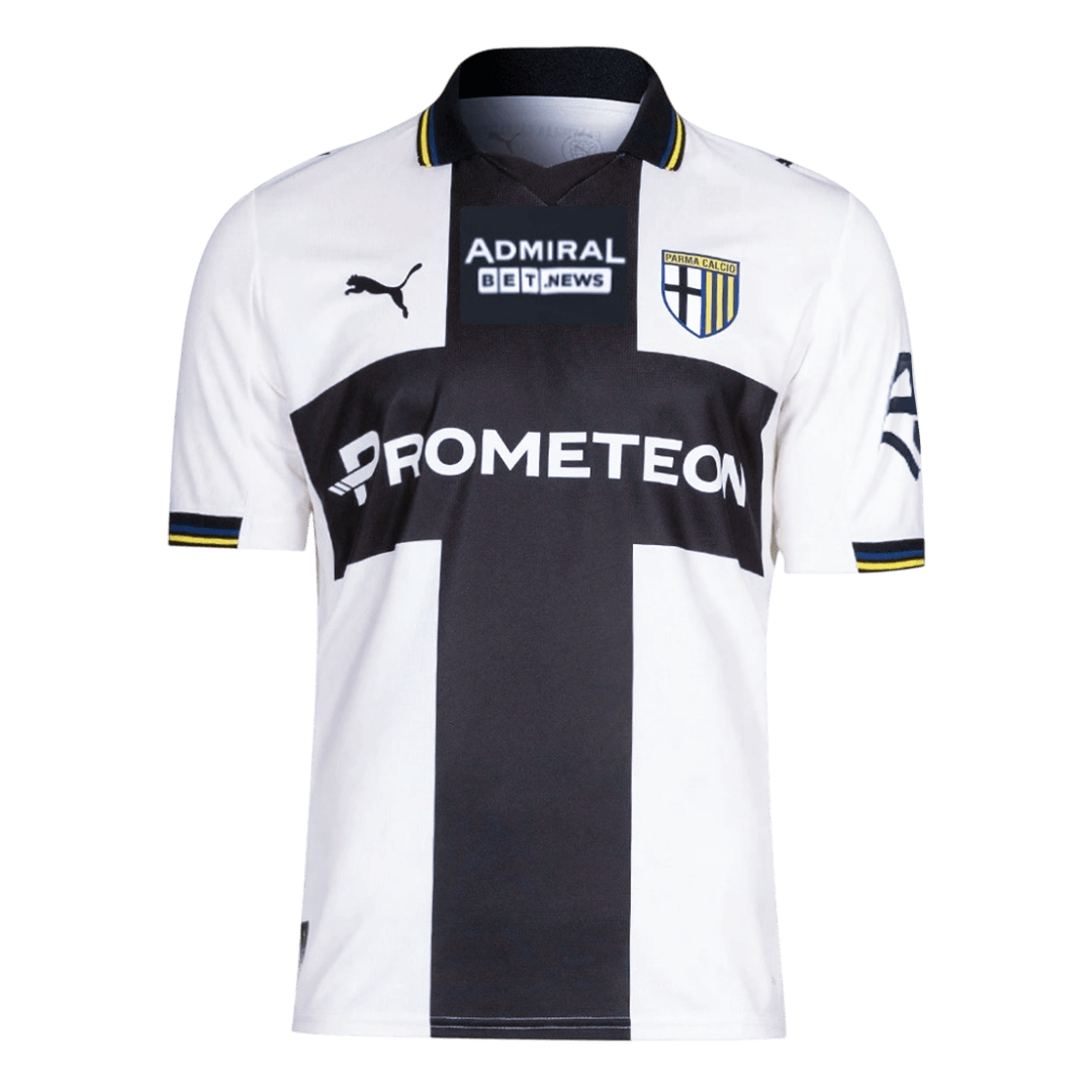 Parma Calcio 1913 Home Soccer Jersey 2025/26 - Football Shirt | SmartJerseys | Official Quality