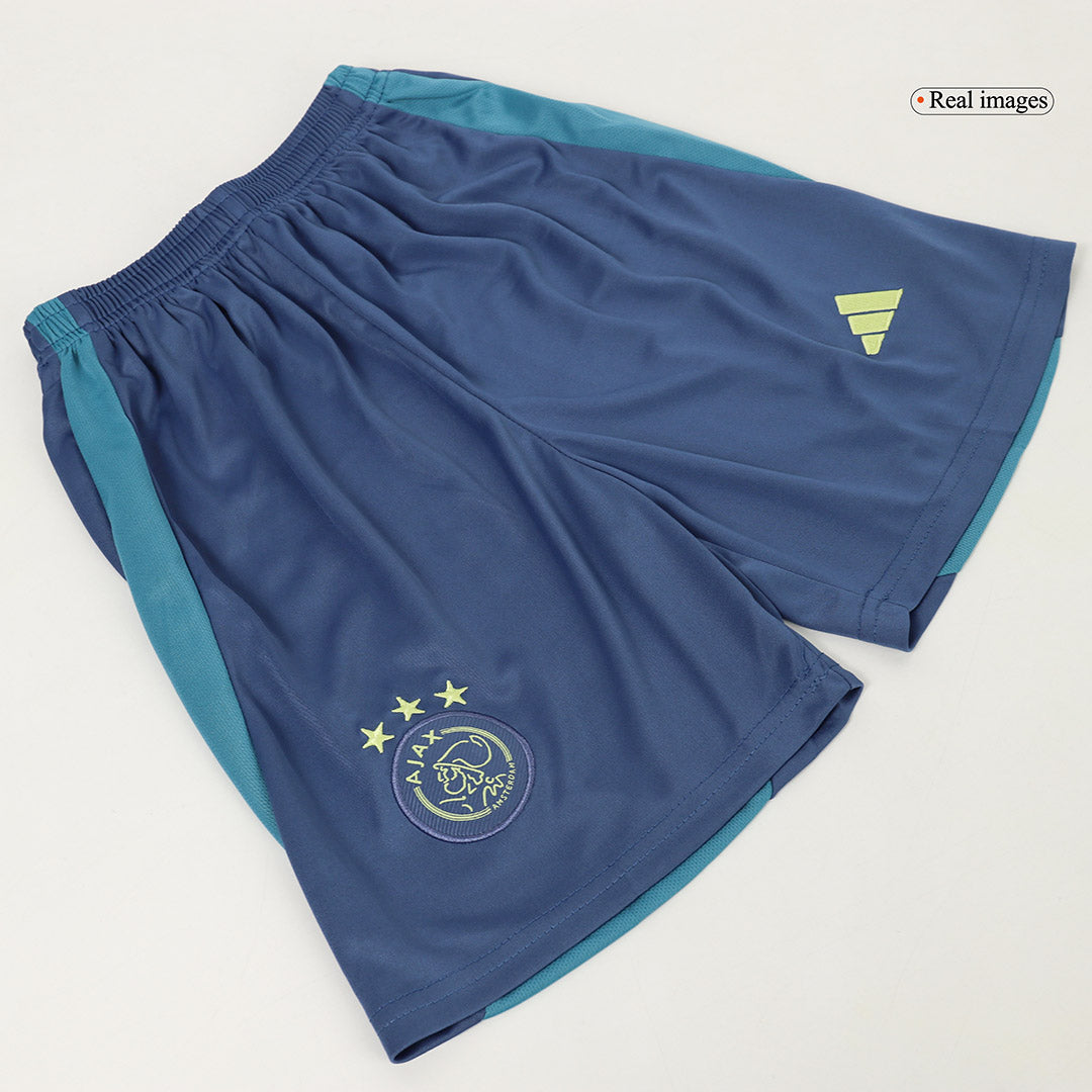 Tenue de football extérieure de l'Ajax pour enfant (maillot + short) 2024/25