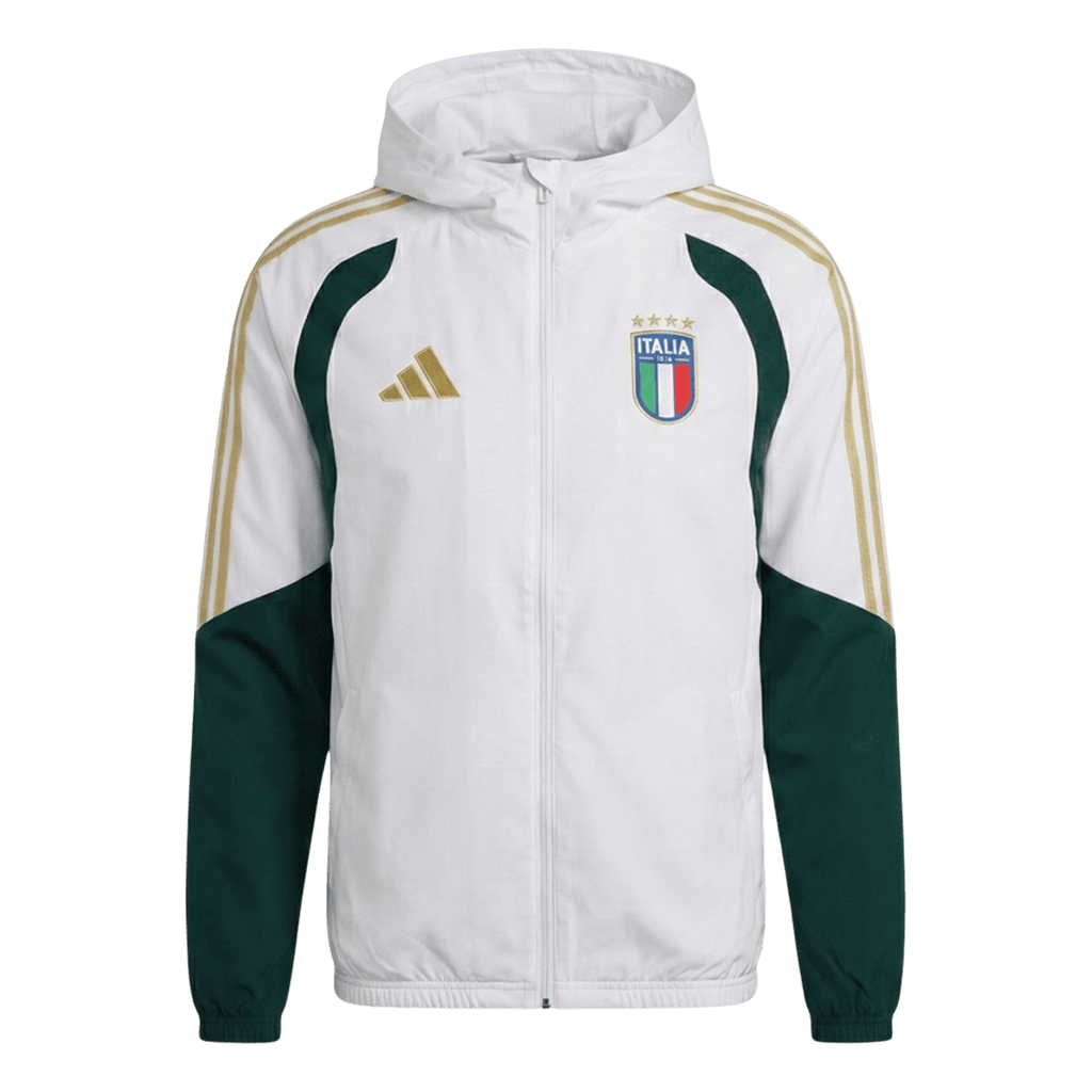 Italy Hoodie Training Kit 2026 - White (Top+Pants)