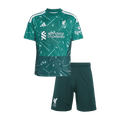Kids Liverpool Goalkeeper Jersey Kit 2026/27