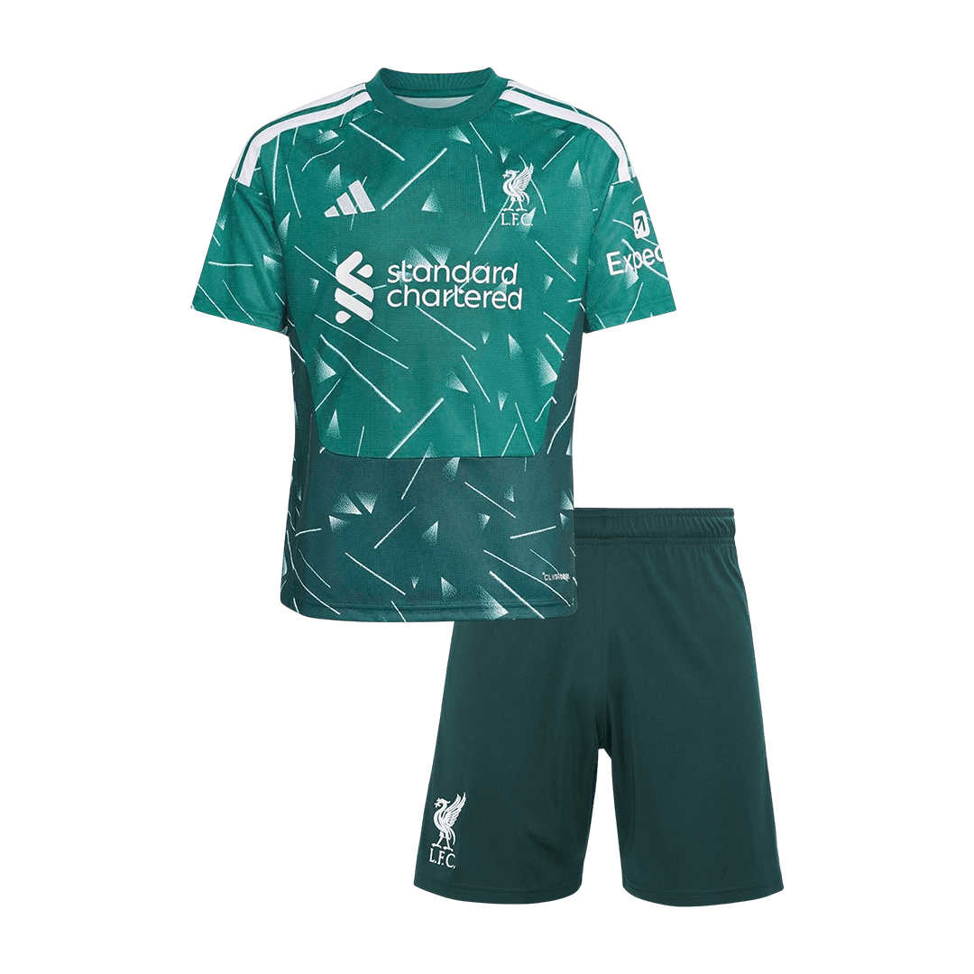 Kids Liverpool Goalkeeper Jersey Kit 2026/27