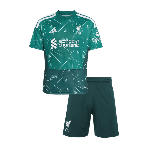 Kids Liverpool Goalkeeper Jersey Kit 2026/27