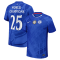Chelsea WORLD CHAMPIONS #25 Home Soccer Jersey Authentic 2025/26 with chest badge - Football Shirt | SmartJerseys | Official Quality