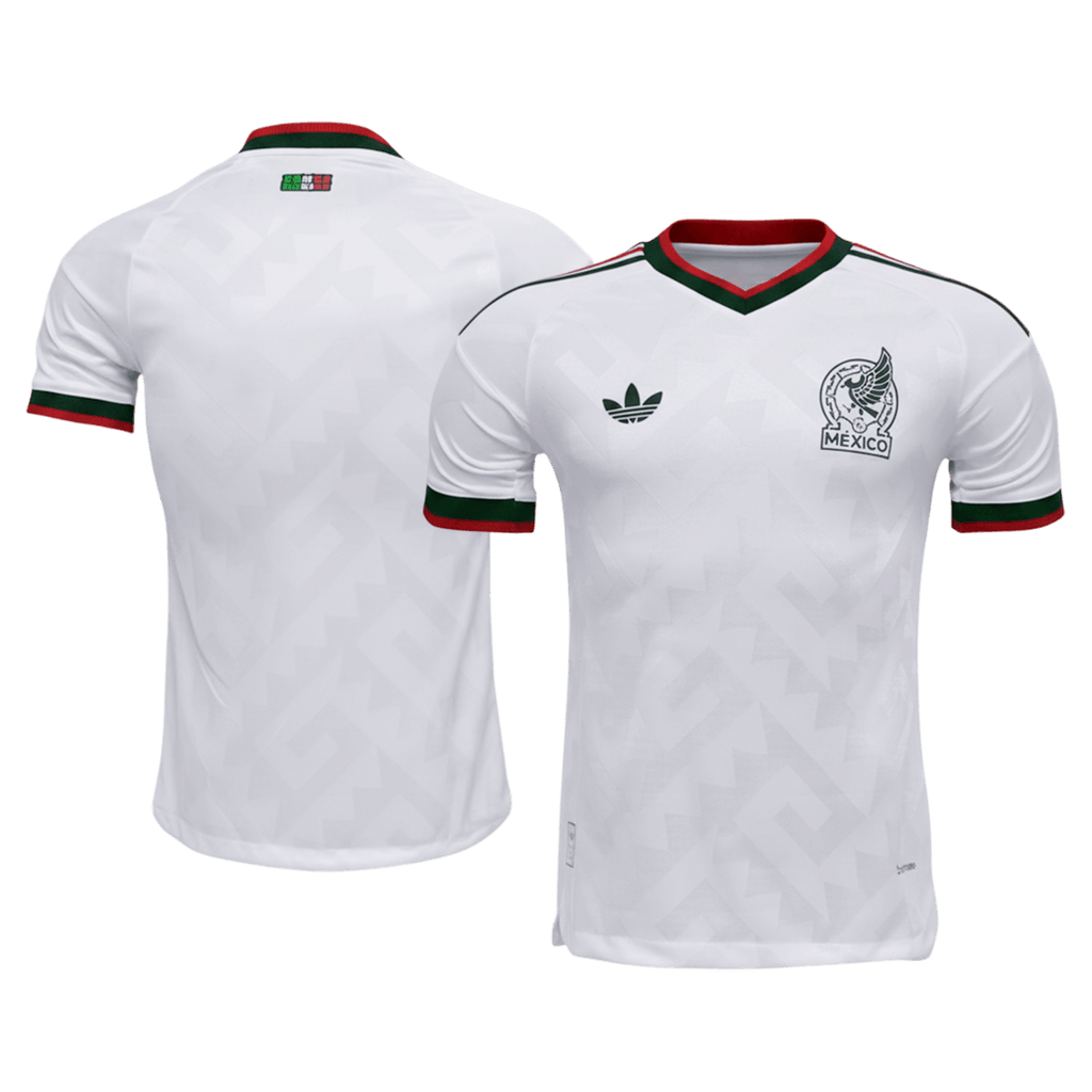 Camiseta de fútbol de visitante de México auténtica 2026