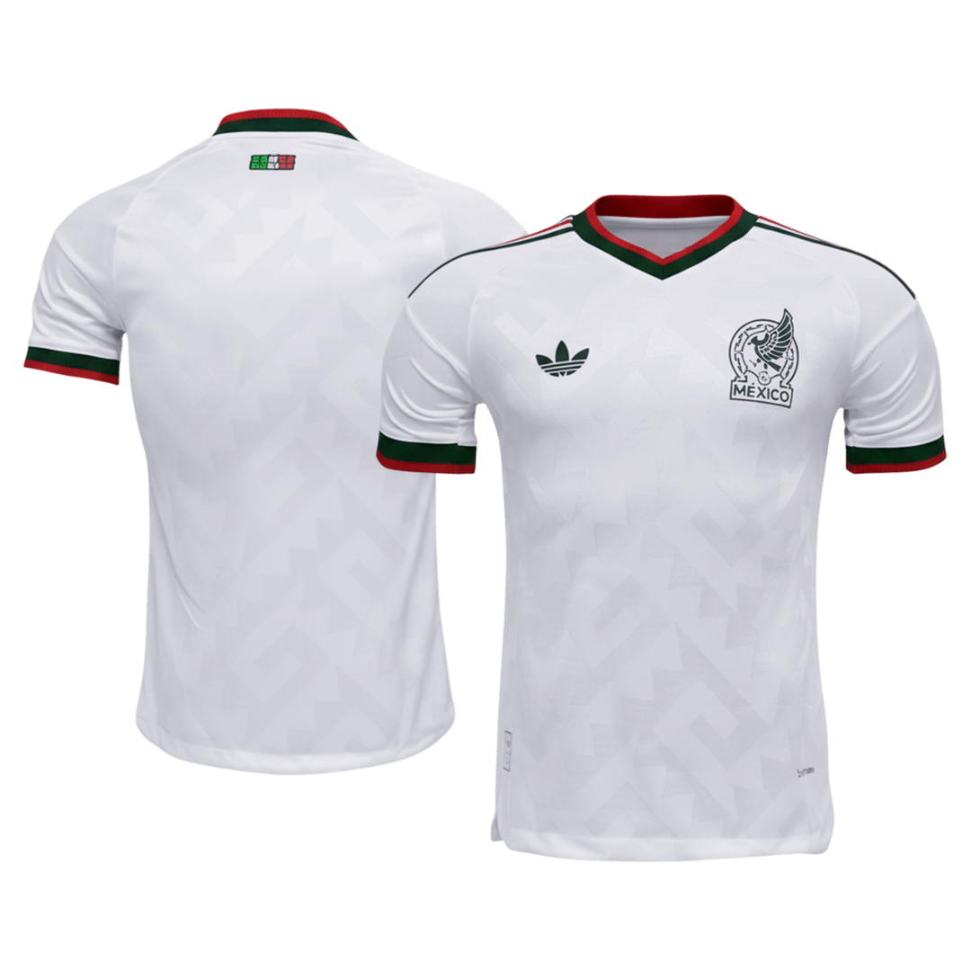 Camiseta de fútbol de visitante de México auténtica 2026