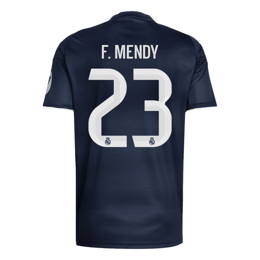 Camiseta de visitante del Real Madrid F.MENDY #23 2025/26