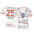 Bayern Munich MÜLLER #25 Away Soccer Jersey 2025/26 - Football Shirt | SmartJerseys | Official Quality