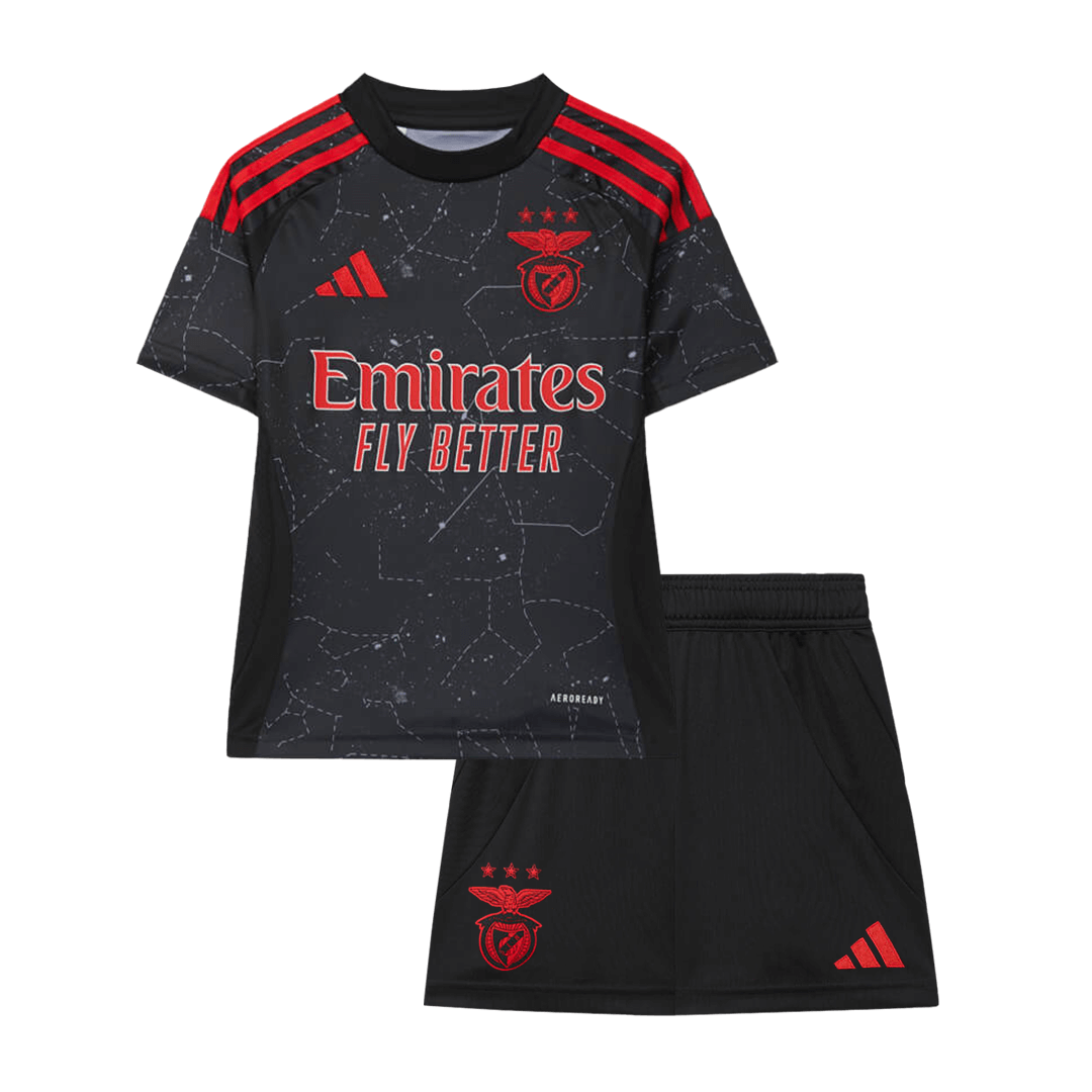 Benfica Away Soccer Jersey Kit 2024/25 Kids(Jersey+Shorts) - Football Shirt | SmartJerseys | Official Quality