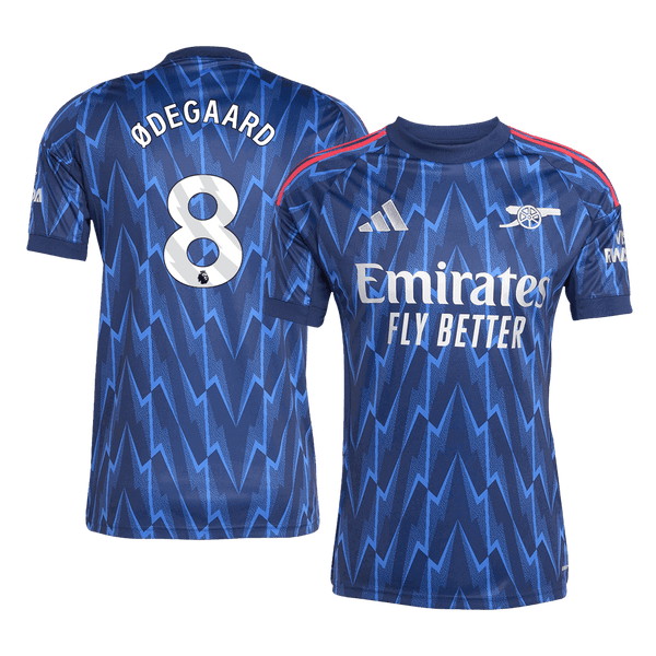 Arsenal ØDEGAARD #8 Away Soccer Jersey 2025/26 - Football Shirt | SmartJerseys | Official Quality