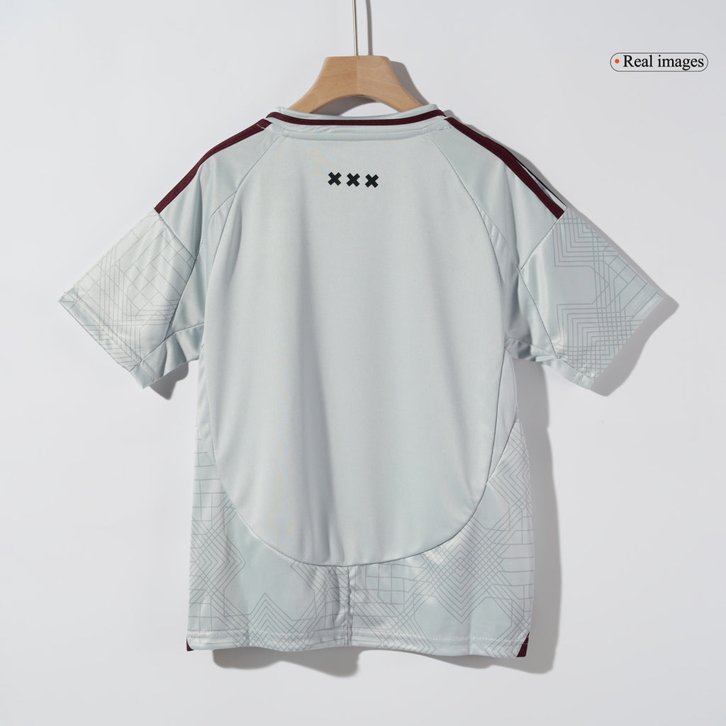 Kid's Ajax Third Away Soccer Jersey Kit(Jersey+Shorts) 2024/25
