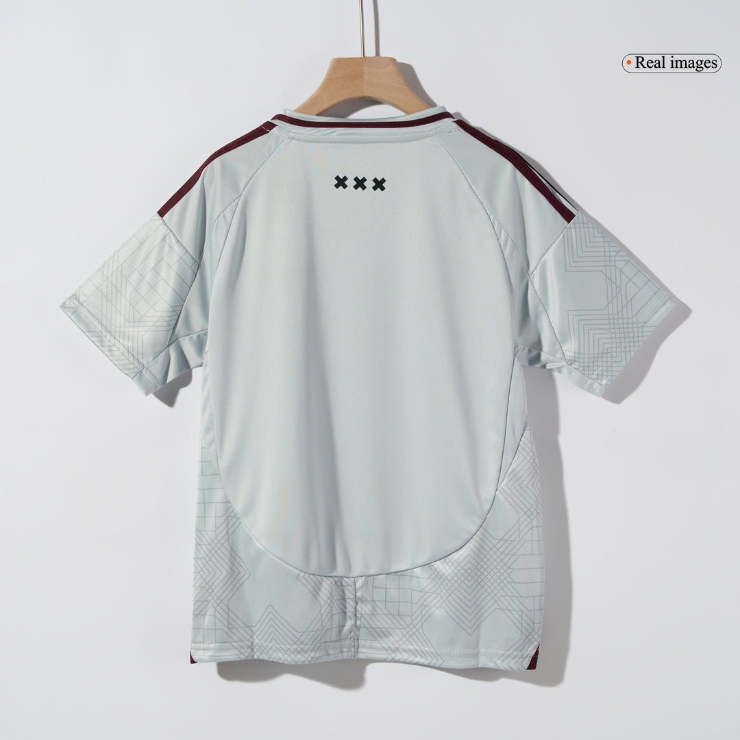 2024/25 Kid's Ajax Third Away Soccer Jersey Kit(Jersey+Shorts)