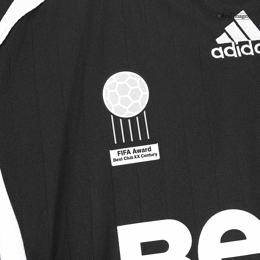 Real Madrid RAUL #7 Long Sleeve Away Soccer Jersey Retro 2006/07