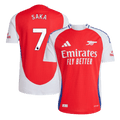 Arsenal SAKA #7 Home Jersey Authentic 2024/25 - Football Shirt | SmartJerseys | Official Quality