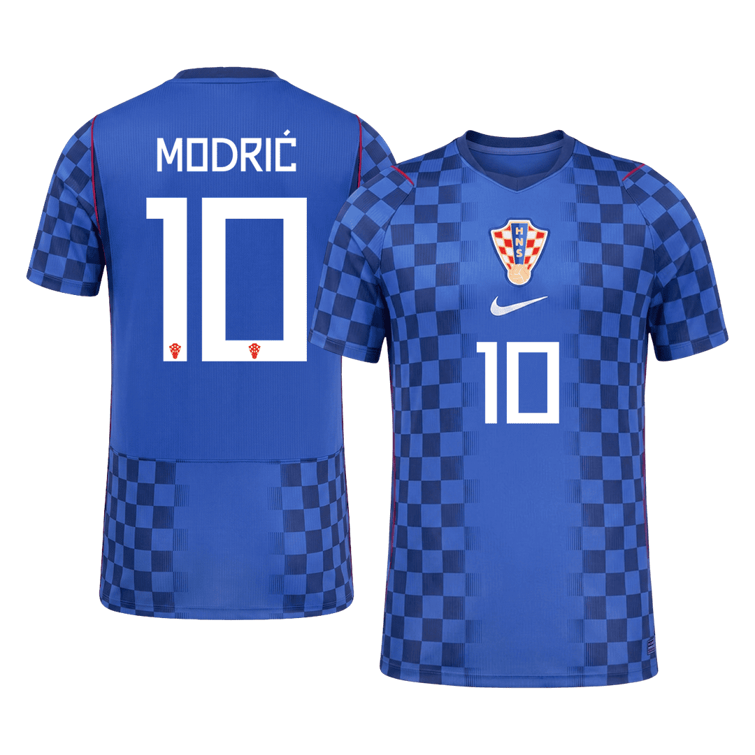 MODRIĆ #10 Croatia Away Jersey World Cup 2026