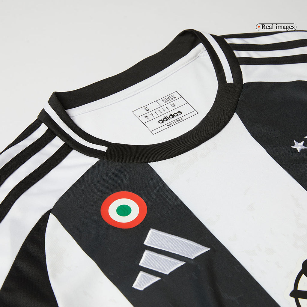 Juventus YILDIZ #10 Home Soccer Jersey 2024/25 - Save The Children Sponsor