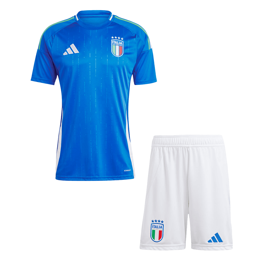 Italy Home Jersey Kit EURO 2024 (Jersey+Shorts) - Football Shirt | SmartJerseys | Official Quality