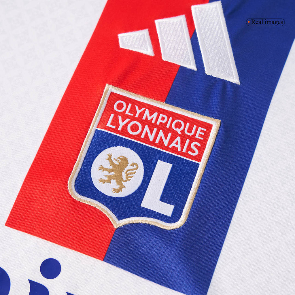 Maillot de football domicile de l'Olympique Lyonnais 2025/26