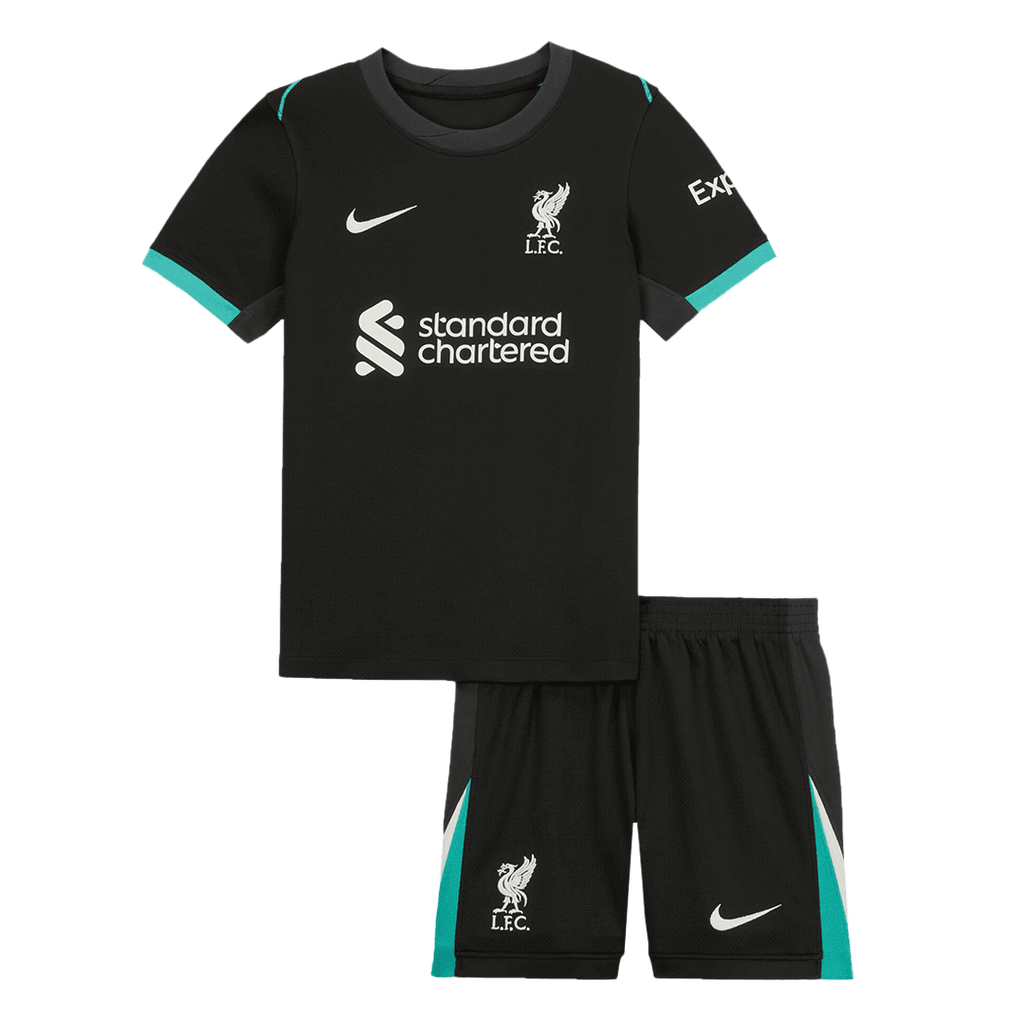 Liverpool Away Jersey Kit  Kids(Jersey+Shorts) - Football Shirt | SmartJerseys | Official Quality