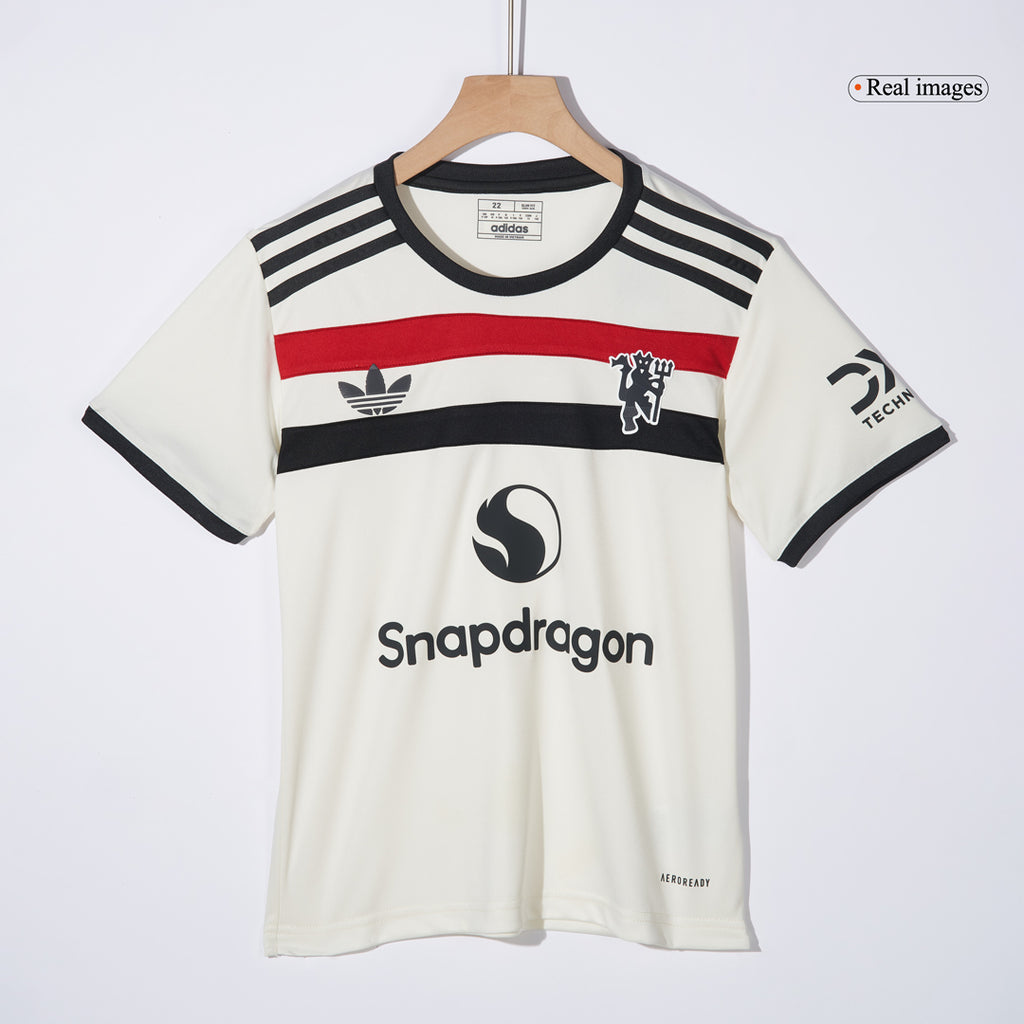 Manchester United Third Away Soccer Jersey Kit  Kids(Jersey+Shorts)