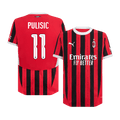 AC Milan PULISIC #11 Home Jersey Authentic 2024/25 - UCL Edition - Football Shirt | SmartJerseys | Official Quality