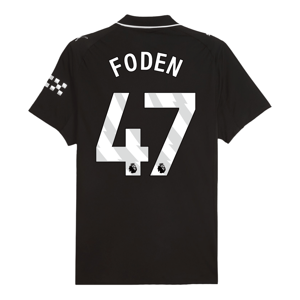 Manchester City FODEN #47 Away Soccer Jersey Authentic 2025/26